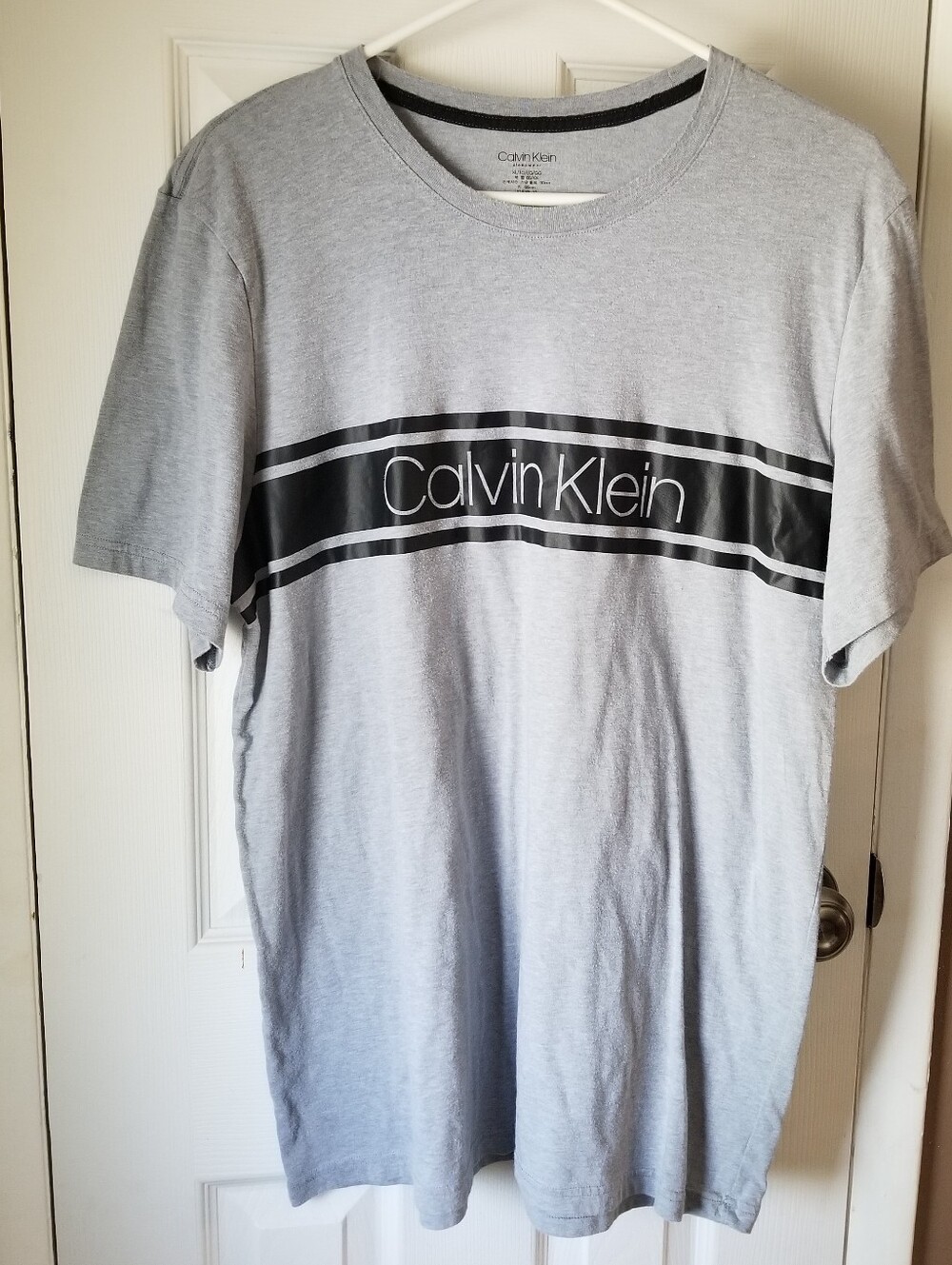 ❗Calvin Klein Gray Black Tee XL❗